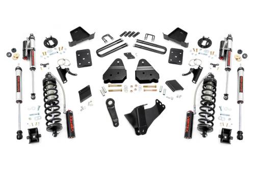 Rough Country - 54959 | Rough Country 6 Inch Lift Kit For Ford F-250 Super Duty | Gas Engine, Vehicle With Factory Rear Overload Springs, Vertex Adjustable Shocks