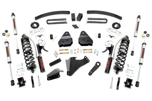 Rough Country - 59659 | Rough Country 6 Inch Lift Kit For Ford F-250/F-350 Super Duty | Gas Engine, Vertex Adjustable Shocks