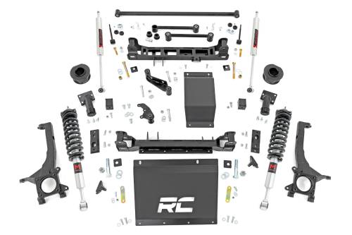Rough Country - 73940 | Rough Country 4.5 Inch Lift Kit For Toyota 4Runner 2WD/4WD | M1 Struts With M1 Rear Shocks
