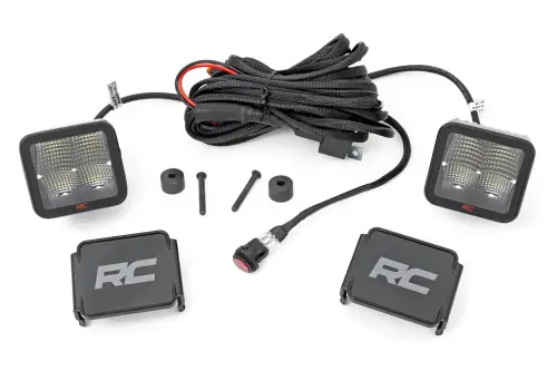 Rough Country - 80062 | Rough Country LED Light Kit Jeep Gladiator JT/Wrangler JL | Spectrum Series