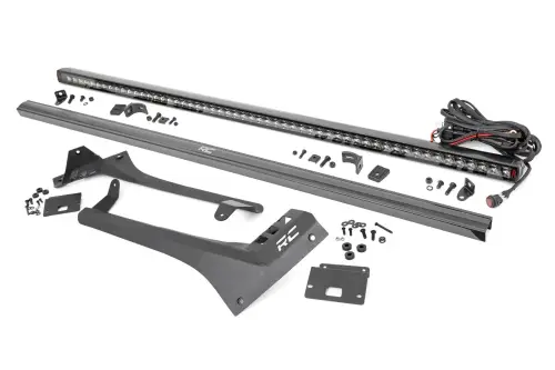 Rough Country - 80065 | Rough Country LED Light Kit For Jeep Gladiator JT/Wrangler JL | Spectrum Series Light, Single Row