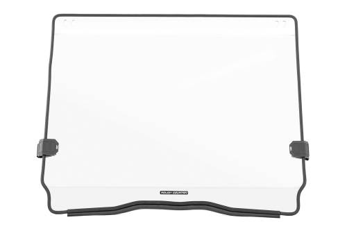 Rough Country - 98102210 | Rough Country Scratch Resistant Full Windshield For Polaris RZR Pro/Turbo R | Models With Bolt-on Roof