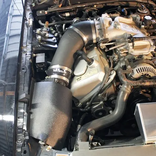 S&B Filters - RAI2-FMC-9901 | S&B Filters JLT Ram Air Intake Kit (1999, 2001 SVT Mustang Cobra) Cotton Cleanable Red