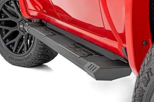 Rough Country - SRB151977A | Rough Country HD2 Running Boards For Chevrolet Colorado / GMC Canyon 2/4WD | 2015-2024 | Crew Cab