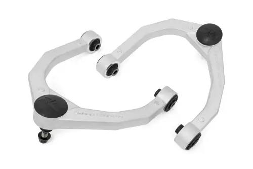 Rough Country - 82008 | Rough Country Forged Upper Control Arms Aluminum For Nissan Titan 4WD | 2004-2024 | OE Upgrade | Aluminum