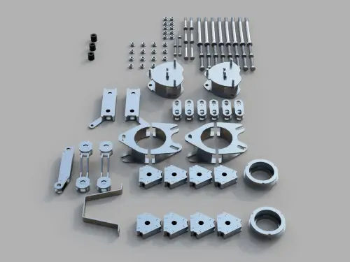 Traxda - 222061 | Traxda 3.5 Inch Front / 3.0 Inch Rear Suspension Lift Kit (2017-2024 Rdigeline 2WD/4WD/AWD, 2016-2022 Pilot 2WD/4WD/AWD, 2016-2024 Passport 2WD/4WD/AWD)