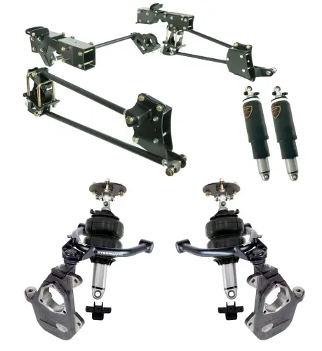 Ridetech - 11710297 | Ridetech Air Suspension System (2014-2018 Silverado, Sierra 1500 with OE Stamped Steel or Aluminum Arms)