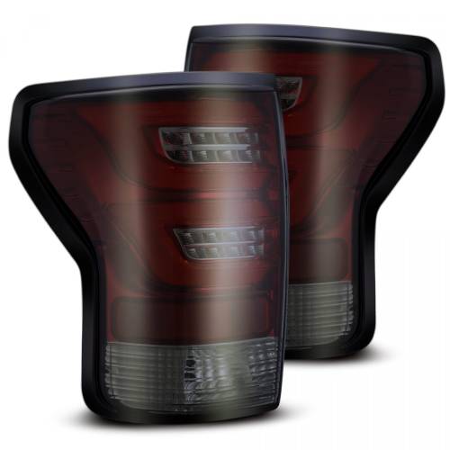 AlphaREX - 670020 | AlphaRex PRO-Series LED Tail Lights For Toyota Tundra (2007-2013) | Red Smoke