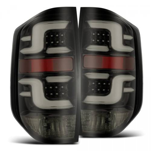 AlphaREX - 672010 | AlphaRex PRO-Series LED Tail Lights For Toyota Tundra (2014-2021) | Jet Black