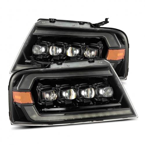 AlphaREX - 880130 | AlphaRex NOVA-Series LED Projector Headlights For Ford F150 (2004-2008) / Lincoln Mark LT (2006-2008) | Alpha-Black