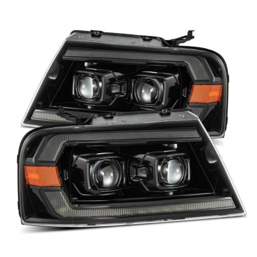 AlphaREX - 880133 | AlphaRex LUXX-Series LED Projector Headlights For Ford F150 (2004-2008) / Lincoln Mark LT (2004-2008) | Alpha-Black