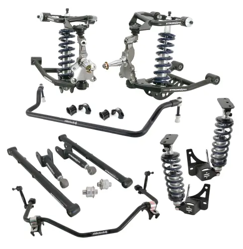 Ridetech - 11230201 | Ridetech Complete Coilover Suspension System For GM A-Body | Pin Spindle