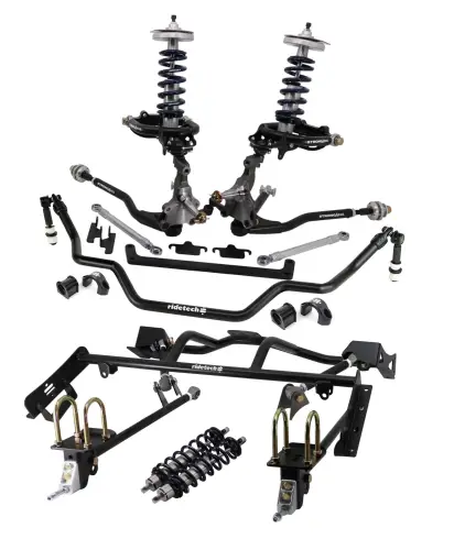 Ridetech - RT12090202 | RideTech HQ Coil-Over System (1964-1966 Mustang | Pin Spindle)