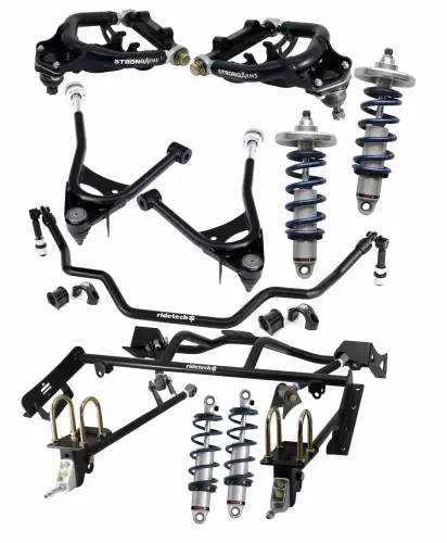 Ridetech - 12100202 | Ridetech Complete Coilover Suspension System For Ford Mustang | Small Block