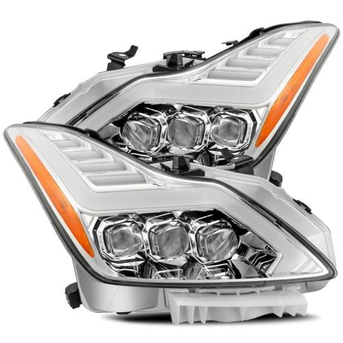 AlphaREX - 881984 | AlphaRex NOVA-Series LED Projector Headlights For Infiniti G37 (2008-2013) / Q60 Coupe MK II (2014-2015) | Chrome