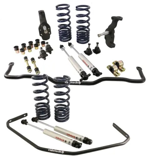Ridetech - 11055110 | Ridetech StreetGrip Suspension System For Chevrolet Impala | Big Block | HQ Series Shocks