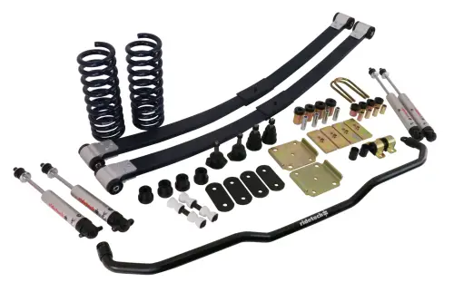 Ridetech - RT11165010 | Ridetech StreetGrip system (1967-1969 Camaro, Firebird with small block)