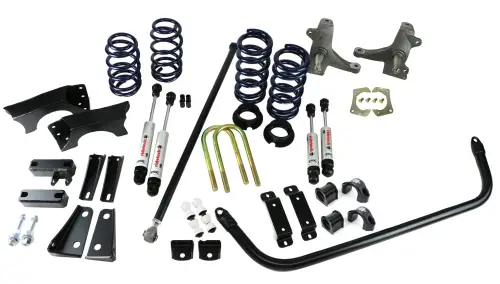 Ridetech - 11345012 | Ridetech StreetGrip System For Chevrolet C10 | With Small Block | NOT Including Control Arm Bushing Kit | HQ Series Shocks