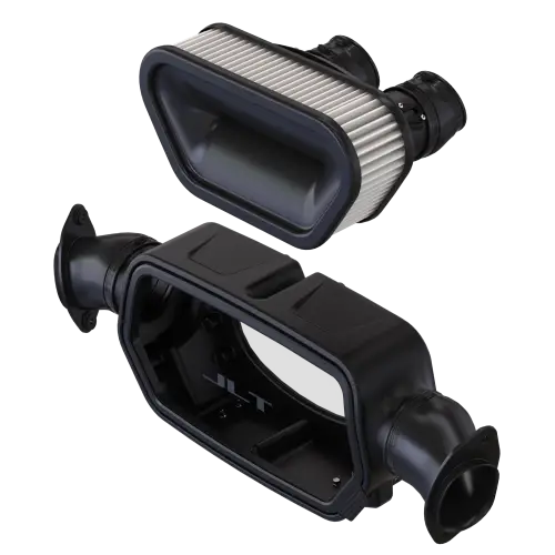 S&B Filters - CAI-75-5172D | S&B Filter JLT Cold Air Intake (2023-2024 Corvette C8 Z06 5.5L) Dry Extendable White