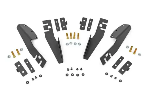 Rough Country - 99082 | Rough Country Bed Rack T-Rail Mount | Universal | ONLY Works With Rough Country's Bed Racks
