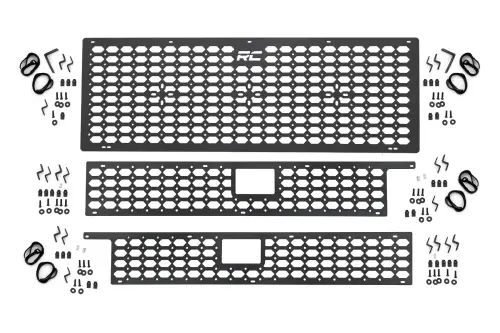 Rough Country - 73129 | Rough Country Molle Panel Kit All Sides Toyota Tacoma 2WD/4WD (2024-2025)