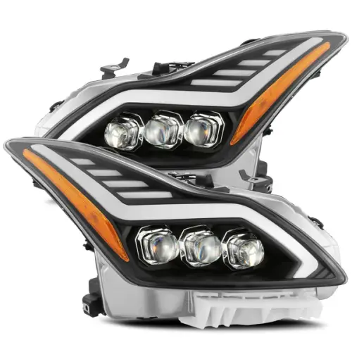 AlphaREX - 881986 | AlphaRex MK II NOVA-Series LED Projector Headlights For Infiniti G37 Coupe / Q60 Coupe (2008-2013) | Alpha Black