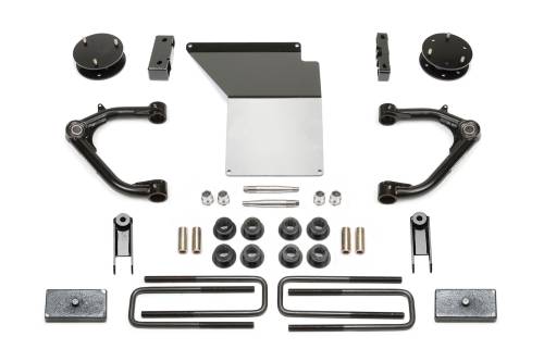 Fabtech Motorsports - FTSK1092 | Fabtech 3 Inch Uniball UCA System With Magneride (2014-2018 Sierra 1500 Denali With OE Cast Aluminum or Stamped Steel Control Arms)
