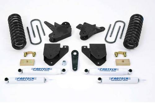Fabtech Motorsports - FTSK2098 | Fabtech 6 Inch Basic System With Performance Shocks (2001-2004 F250, F350 Super Duty 2WD, 2000-2005 Excursion 2WD Gas and 6.0L Diesel)