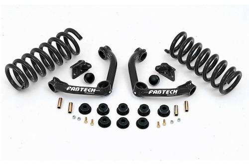 Fabtech Motorsports - FTSK2108 | Fabtech 2.5 Inch Performance System With Performance Shocks 1998-2008 Ranger 2WD Coil Spring Front with 4 Cyl and 3.0L)