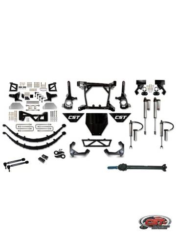 CST Suspension - CSK-G24-10-3 | CST Suspension 10.0 Inch Stage 3 Suspension System (2020-2024 Silverado, Sierra 2500 HD, 3500 HD 2WD/4WD)