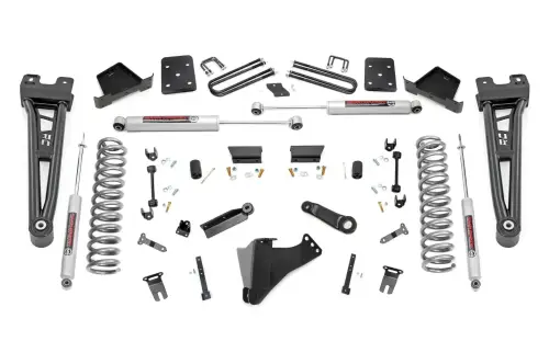 Rough Country - 41630 | Rough Country 6 Inch Lift Kit with Premium N3 Shocks (2023-2024 F250, F350 Super Duty 4WD | Gas Engine)