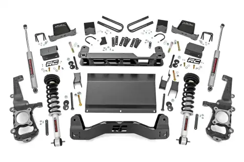 Rough Country - 49931 | Rough Country 6 Inch Lift Kit For Ford F-150 4WD (2021-2024) | N3 Struts With N3 Rear Shocks