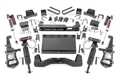 Rough Country - 49950 | Rough Country 6 Inch Lift Kit For Ford F-150 4WD (2021-2024) | Vertex Coilovers With Vertex Shocks