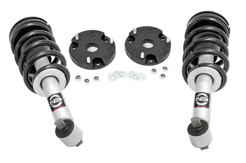 Rough Country - 11230 | Rough Country 2 Inch Lift Kit N3 Struts / Rear Spacers (2021-2024 Suburban, Tahoe, Yukon, Yukon XL 4WD)