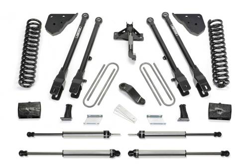 Fabtech Motorsports - K2431DL | Fabtech 6 Inch 4 Link Kit with Dirt Logic Shocks (2023-2024 F450, F450 Super Duty 4WD Diesel)