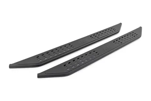 Rough Country - 14006 | Rough Country OV2 Running Boards Side Step Bars For Toyota Tundra 2WD/4WD | Crew Cab