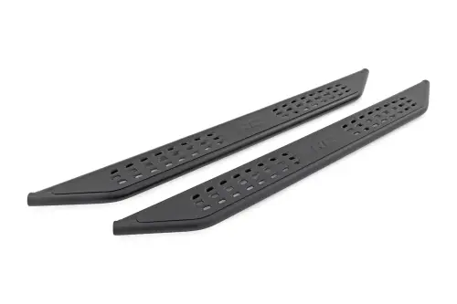 Rough Country - 14009 | Rough Country OV2 Running Boards Side Step Bars Chevrolet Silverado / GMC Sierra 1500 & 2500 HD 2WD/4WD