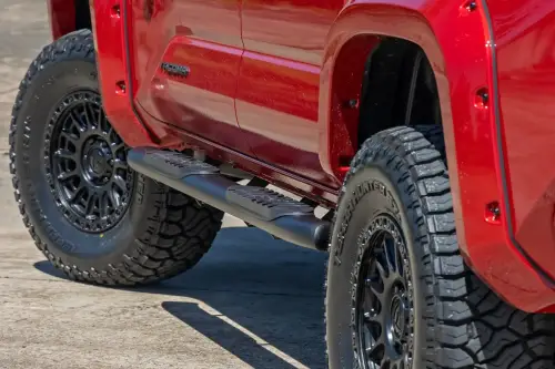Rough Country - 21017 | Rough Country Oval Nerf Steps (2024-2025 Tacoma 2WD/4WD | Double Cab)