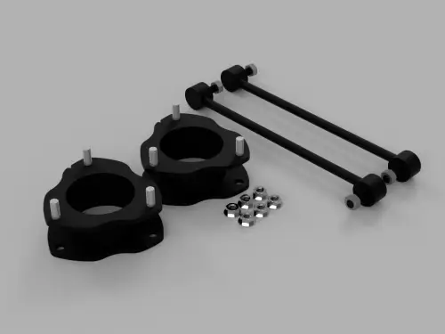 Traxda - 202027 | Traxda 2.0 Inch Front Suspension Leveling Kit (1999-2017 Odyssey FWD)