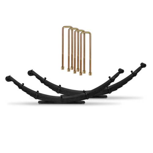 Cognito Motorsports - 210-91251 | Cognito Deaver 4 Inch Leaf Spring Pack And U-Bolt Kit (1999-2018 Silverado,  Sierra 1500 2WD/4WD))