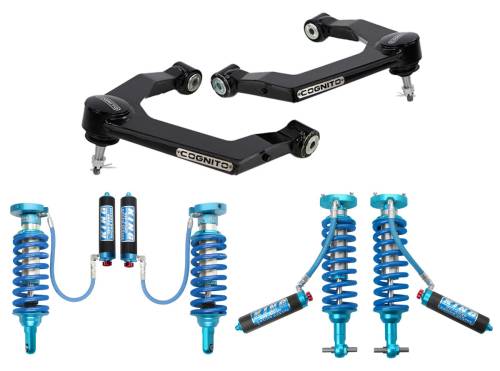 Cognito Motorsports - 510-P1237 | Cognito 3 Inch Elite Leveling Kit With King 2.5 Shocks (2021-2024 Suburban, Tahoe, Yukon | Non-Air)