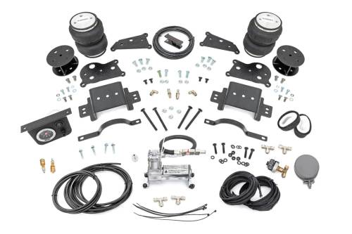 Rough Country - 10033AC | Rough Country Air Spring Spacer Kit For Ram 2500 4WD | With Onboard Air Compressor