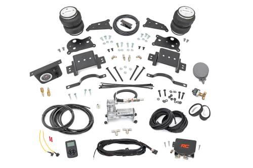 Rough Country - 10033WC | Rough Country Air Spring Spacer Kit For Ram 2500 4WD | With Onboard Air Compressor & Wireless Remote