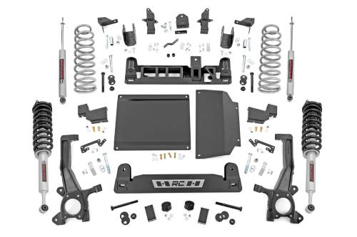Rough Country - 71231_A | Rough Country 6 Inch Lift Kit For Toyota Tundra 2WD/4WD | Without Auto Adjusting Headlight, N3 Struts With N3 Rear Shocks