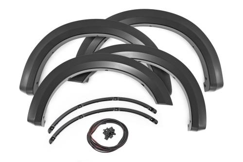 Rough Country - S-F20231-LJ | Rough Country Sport Fender Flares For Ford F-250 / F-350 Super Duty | Darkened Bronze