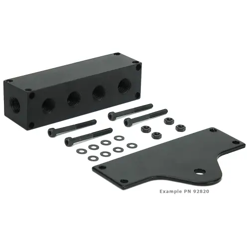 VIAIR - 92820 | VIAIR Billet Manifold | (6) 1/4" NPT Ports