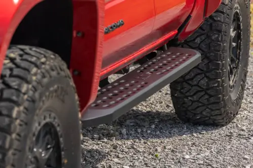 Rough Country - 44011 | Rough Country RPT2 Running Boards (2024-2025 Tacoma 2WD/4WD | Double Cab)