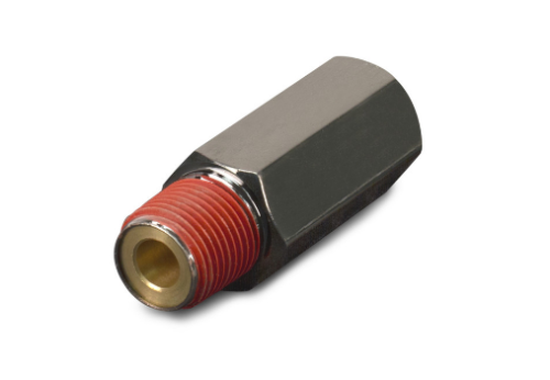VIAIR - 92834 | VIAIR Check Valves Pre-Treated With Thread Sealant In Black Finish | 3/8" NPT (F) To 3/8" NPT (M)