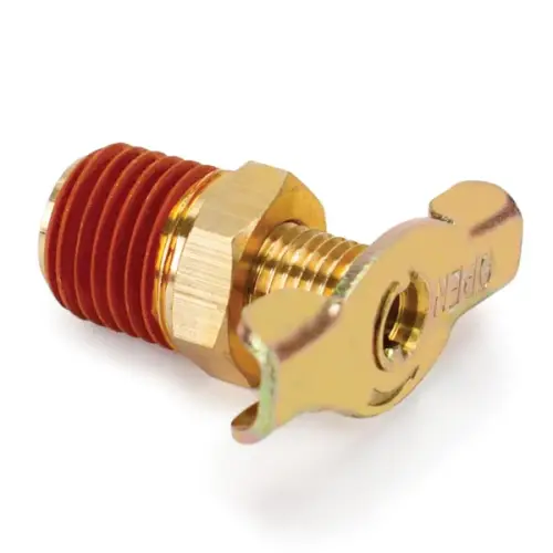 VIAIR - 92835 | VIAIR Drain Cock Pre-Treated With Thread Sealant | 1/4" NPT (M)