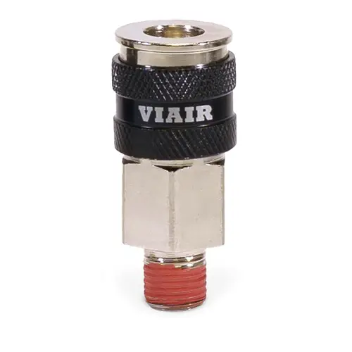VIAIR - 92865 | VIAIR Automatic Quick Connect Coupler | 1/4" (M), With VIAIR Logo